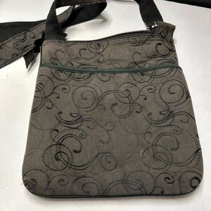 Thirty one Women's Brown Swirl Crossbody Bag - Neutral Shoulder Purse